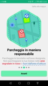 GoBeeBike; Firenze;