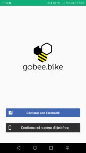 GoBeeBike; Firenze;