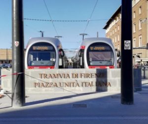 Piazza Unita di Italia; Tramvia; Firenze;