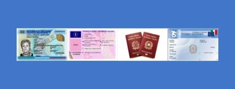 documenti personli;
