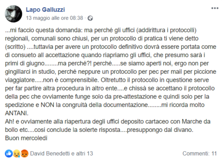 Lapo Galluzzi; facebook;