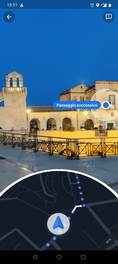 google; matera; realtà aumentata;