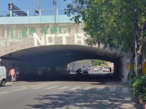 foto; sottopasso; via circondaria; firenze;
