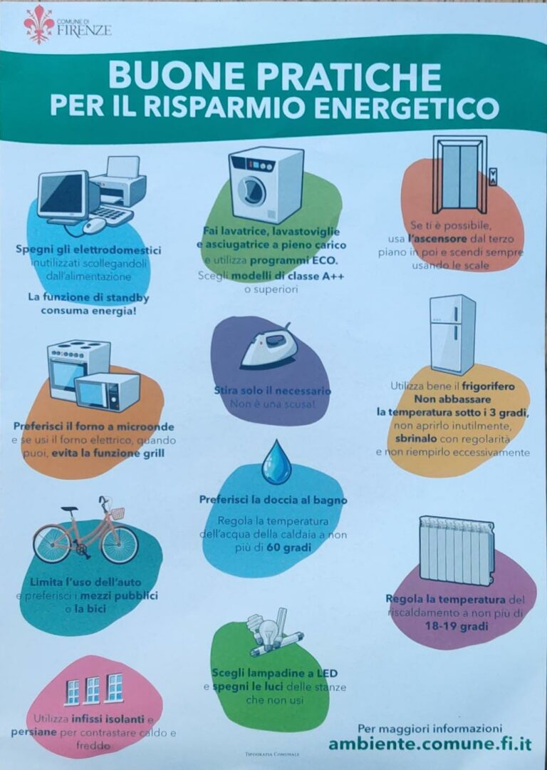 volantino; risparmio energia;