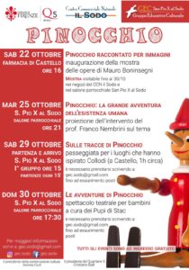Pinocchio, centro commerciale sodo, bambini