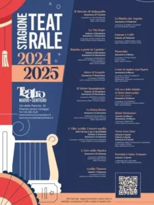 Locandina, teatro, nuovo sentiero firenze, 2024 2025