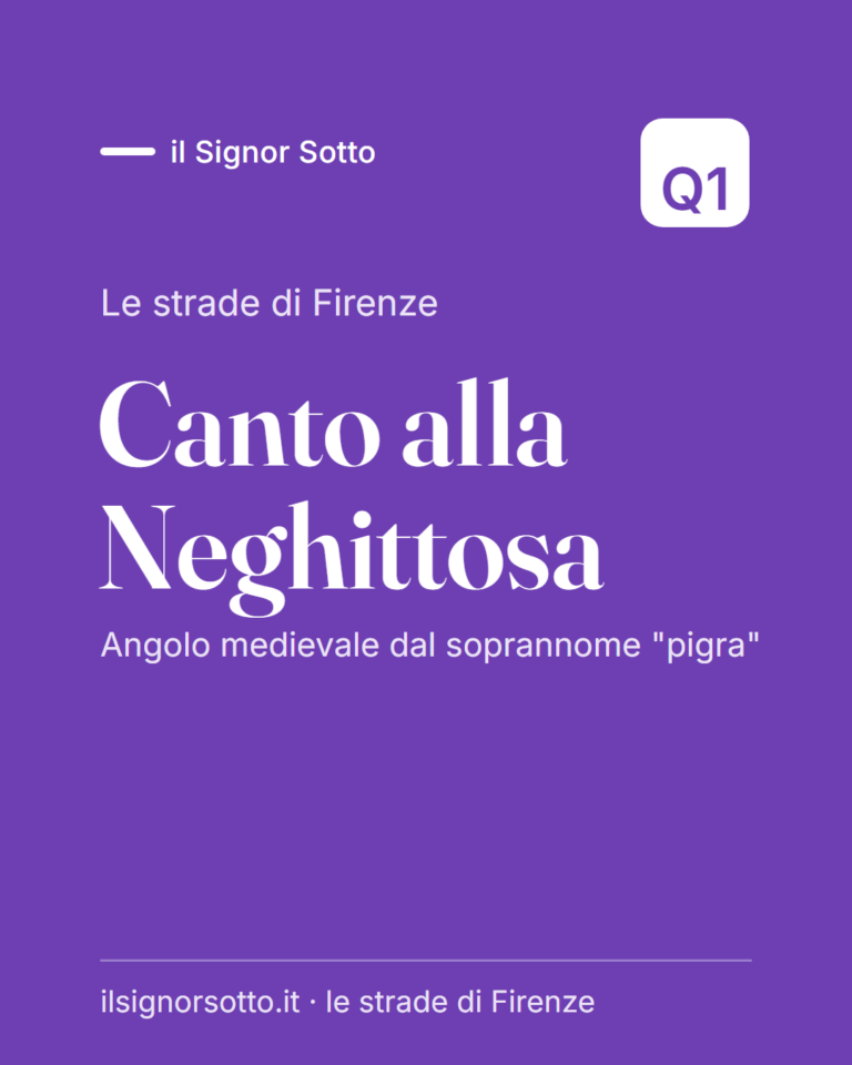 Canto alla Neghittosa, Quartiere 1 Firenze
