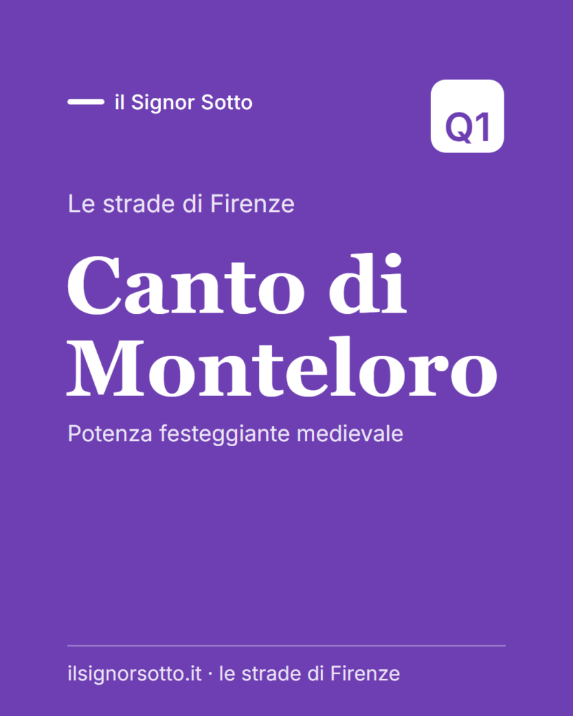 Canto di Monteloro, Quartiere 1 Firenze