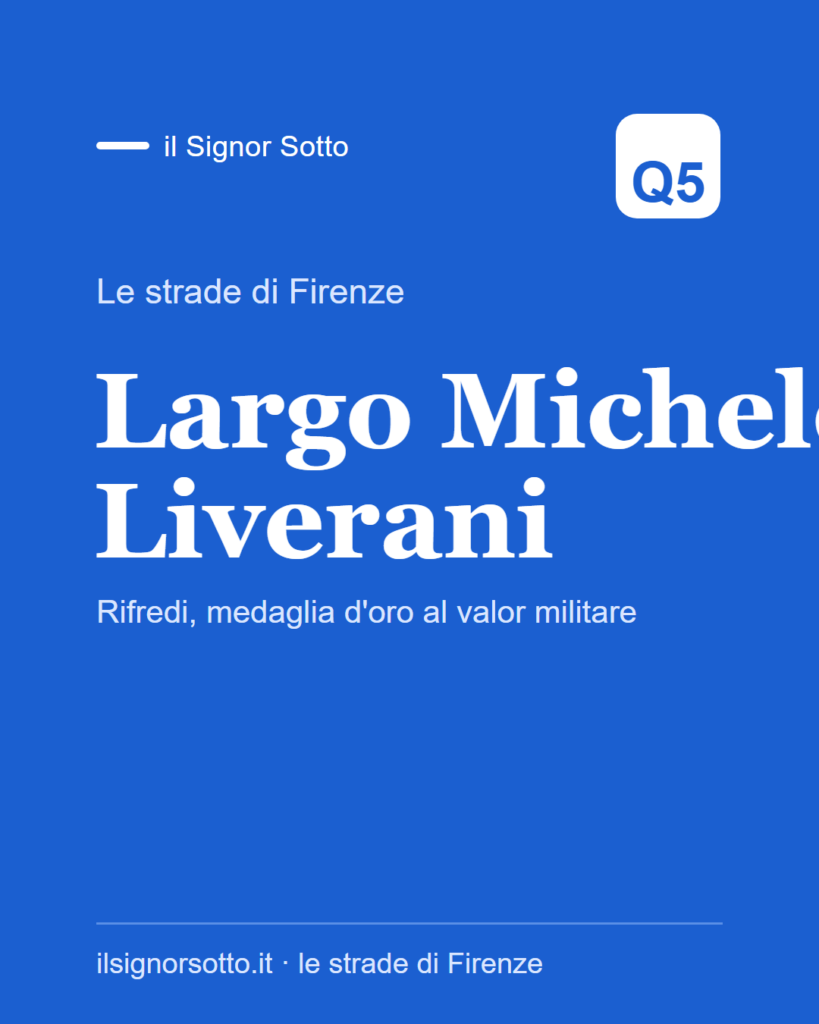 Largo Michele Liverani, Quartiere 5 Firenze
