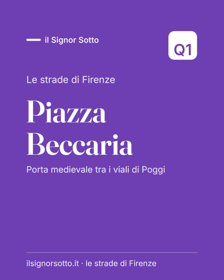 Piazza Beccaria, Quartiere 1 Firenze