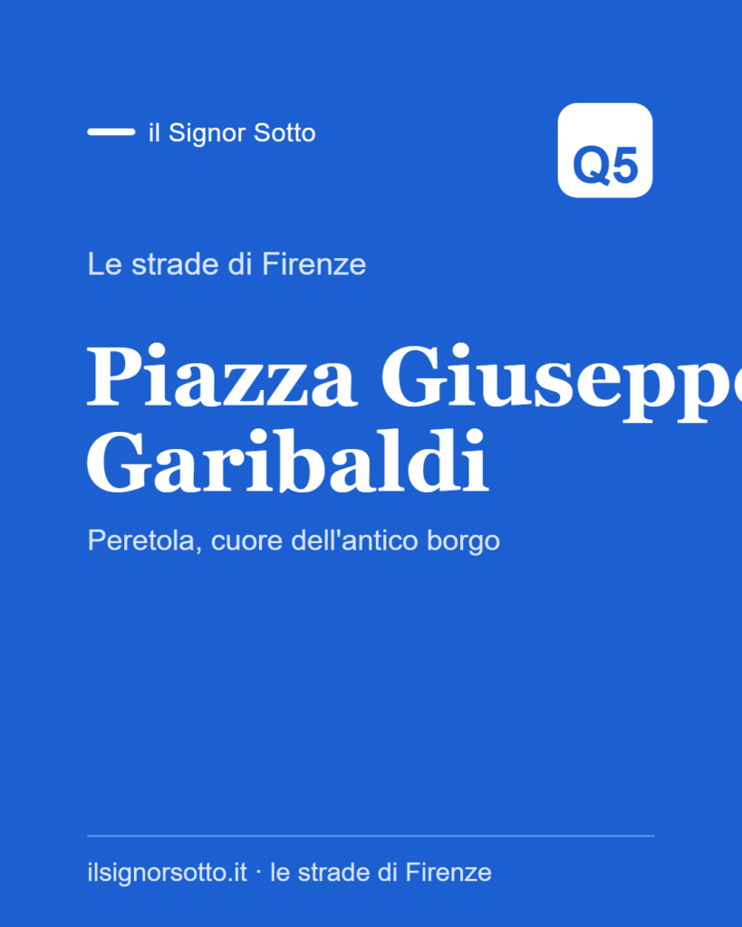 Piazza Giuseppe Garibaldi, Quartiere 5 Firenze