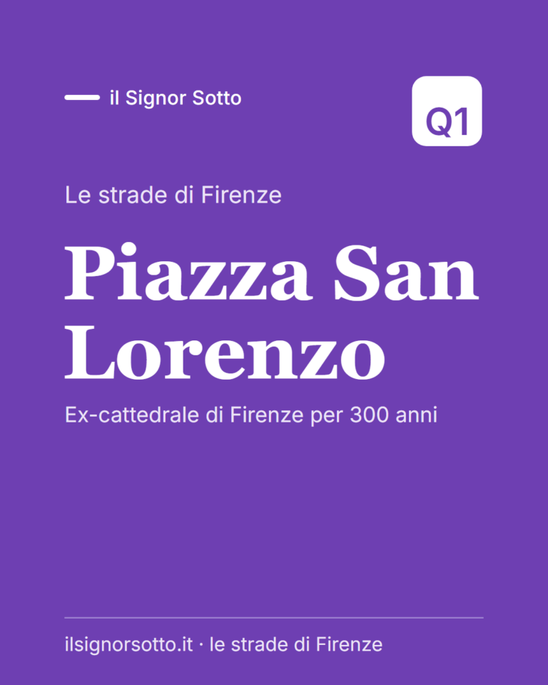 Piazza San Lorenzo, Quartiere 1 Firenze