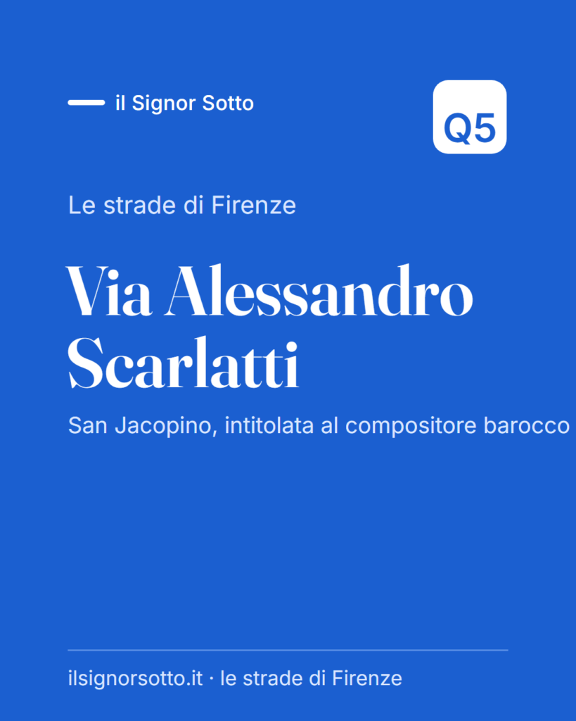 Via Alessandro Scarlatti, Quartiere 5 Firenze