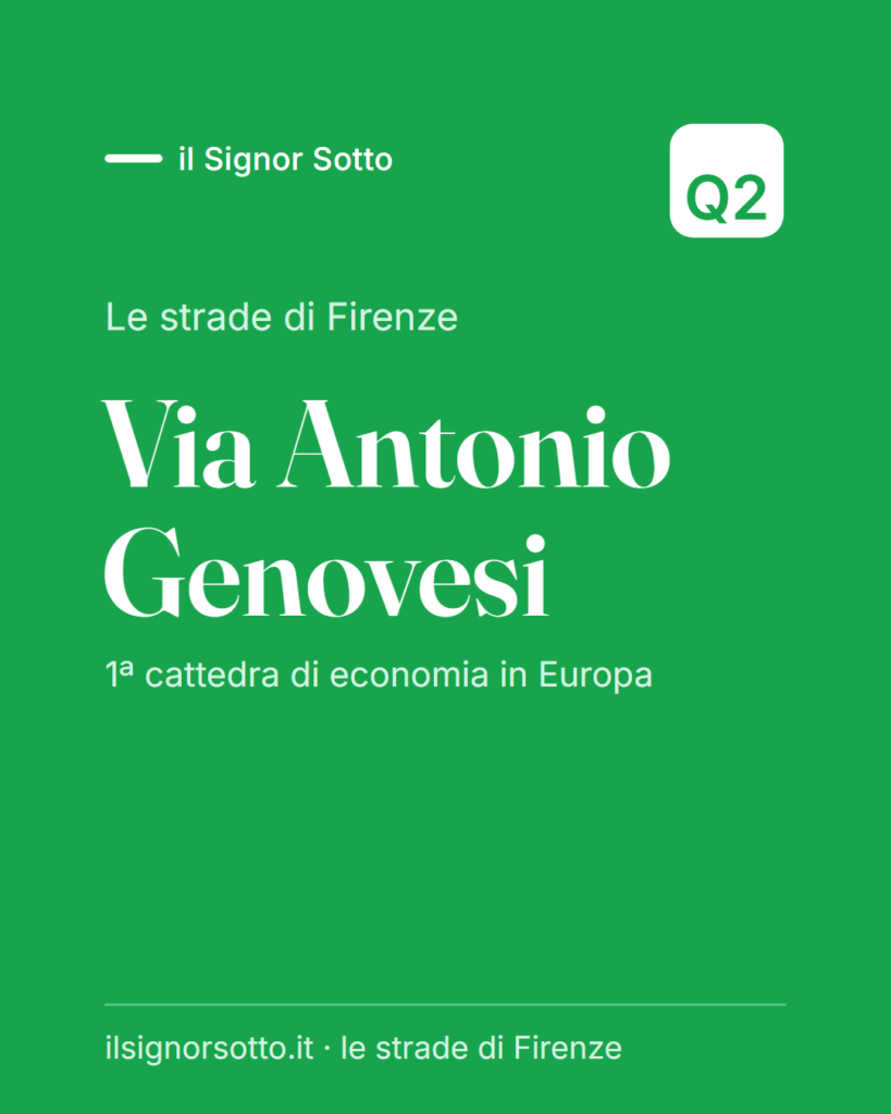 Via Antonio Genovesi, Quartiere 2 Firenze