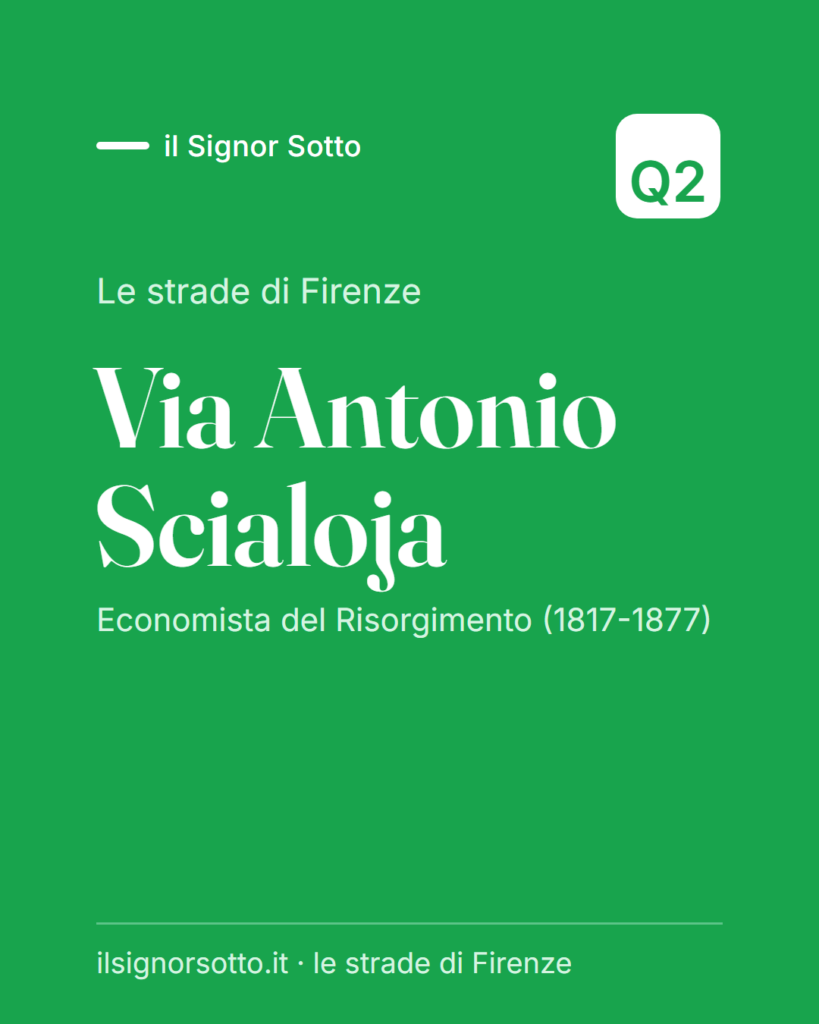 Via Antonio Scialoja, Quartiere 2 Firenze