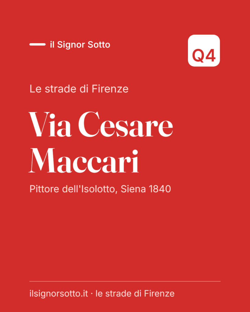 Via Cesare Maccari, Quartiere 4 Firenze