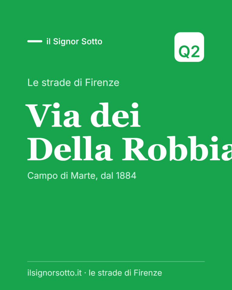 Via dei Della Robbia, Quartiere 2 Firenze
