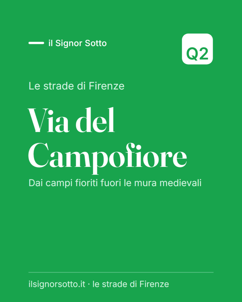 Via del Campofiore, Quartiere 2 Firenze