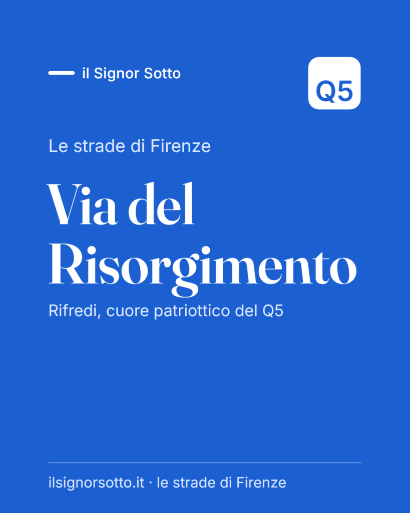 Via del Risorgimento, Quartiere 5 Firenze