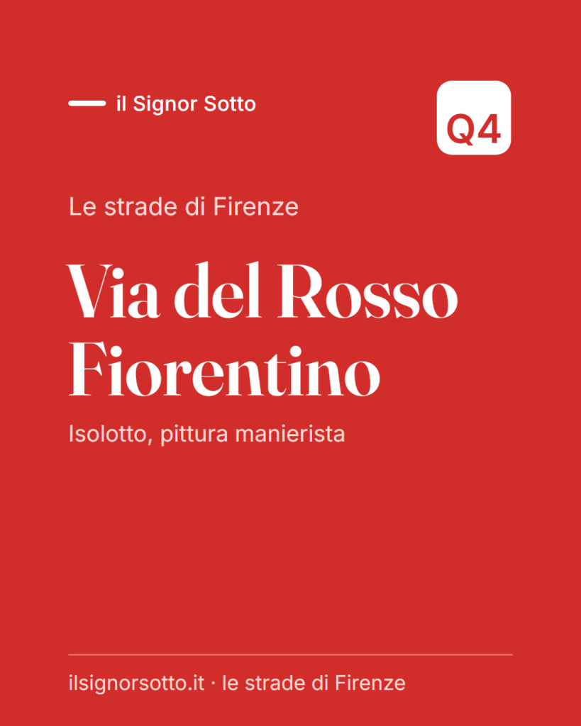 Via del Rosso Fiorentino, Quartiere 4 Firenze