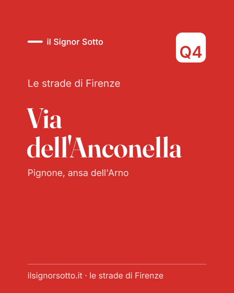 Via dell’Anconella, Quartiere 4 Firenze