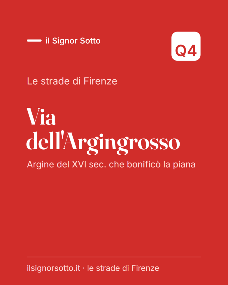 Via dell’Argingrosso, Quartiere 4 Firenze