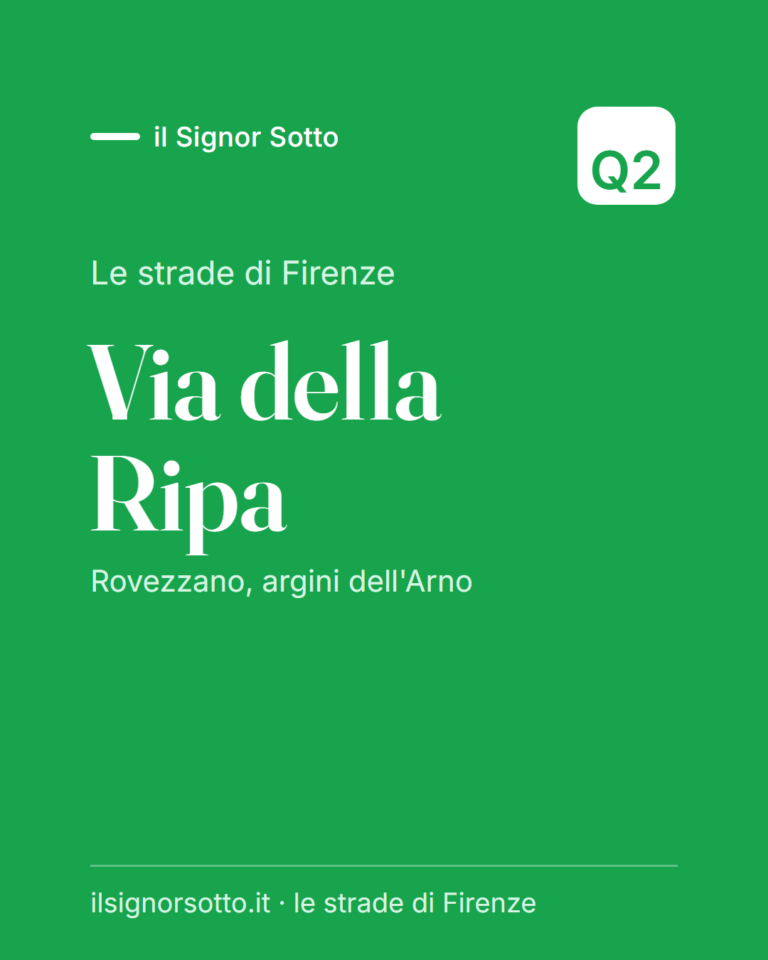 Via della Ripa, Quartiere 2 Firenze