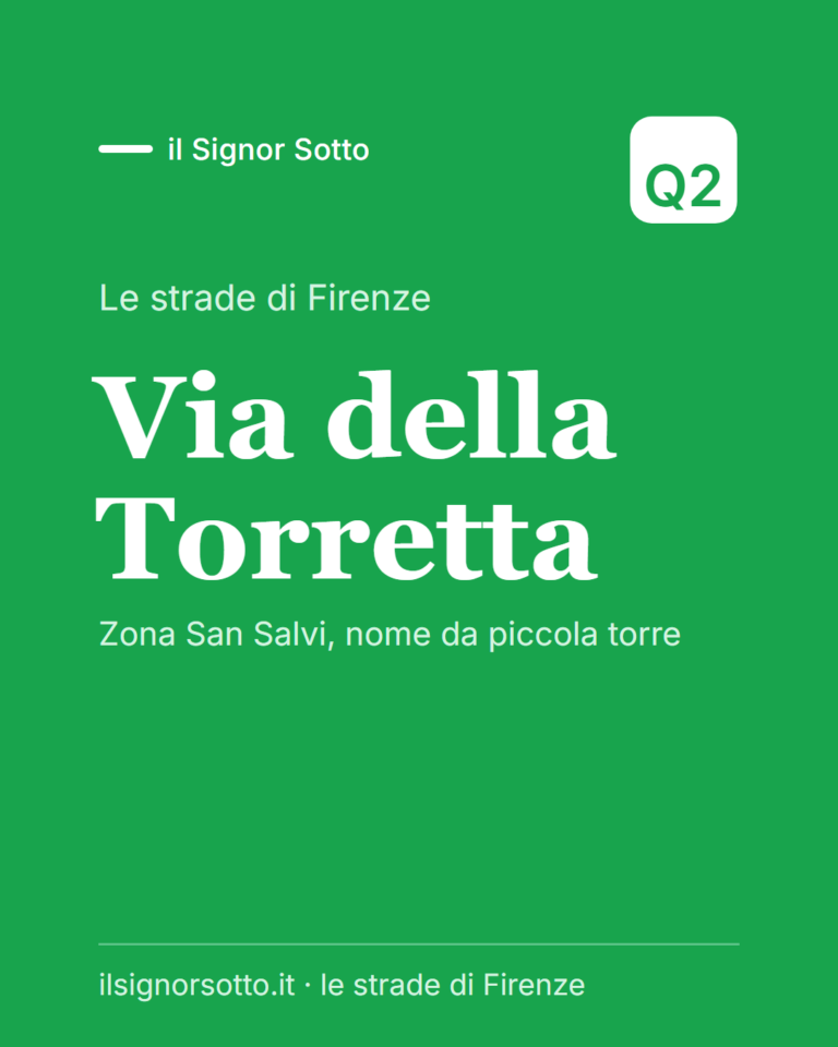 Via della Torretta, Quartiere 2 Firenze