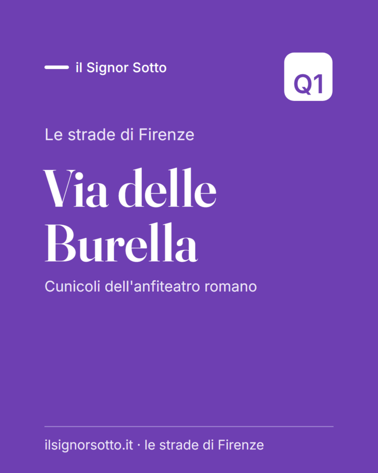 Via delle Burella, Quartiere 1 Firenze