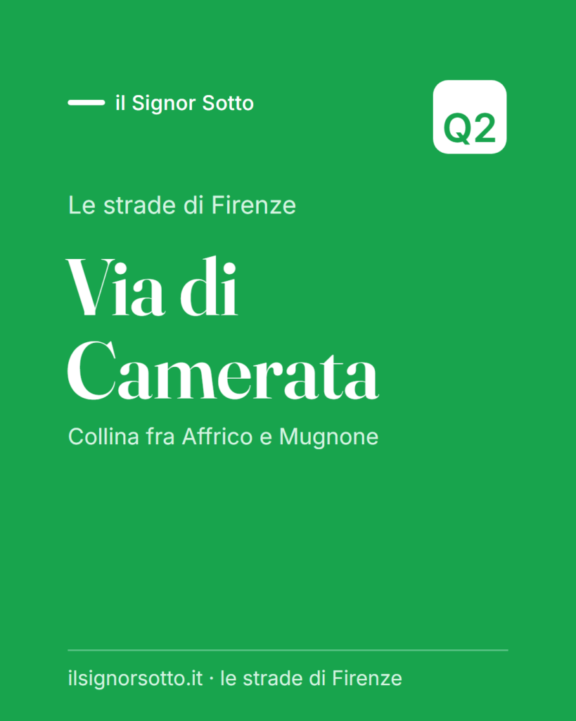 Via di Camerata, Quartiere 2 Firenze