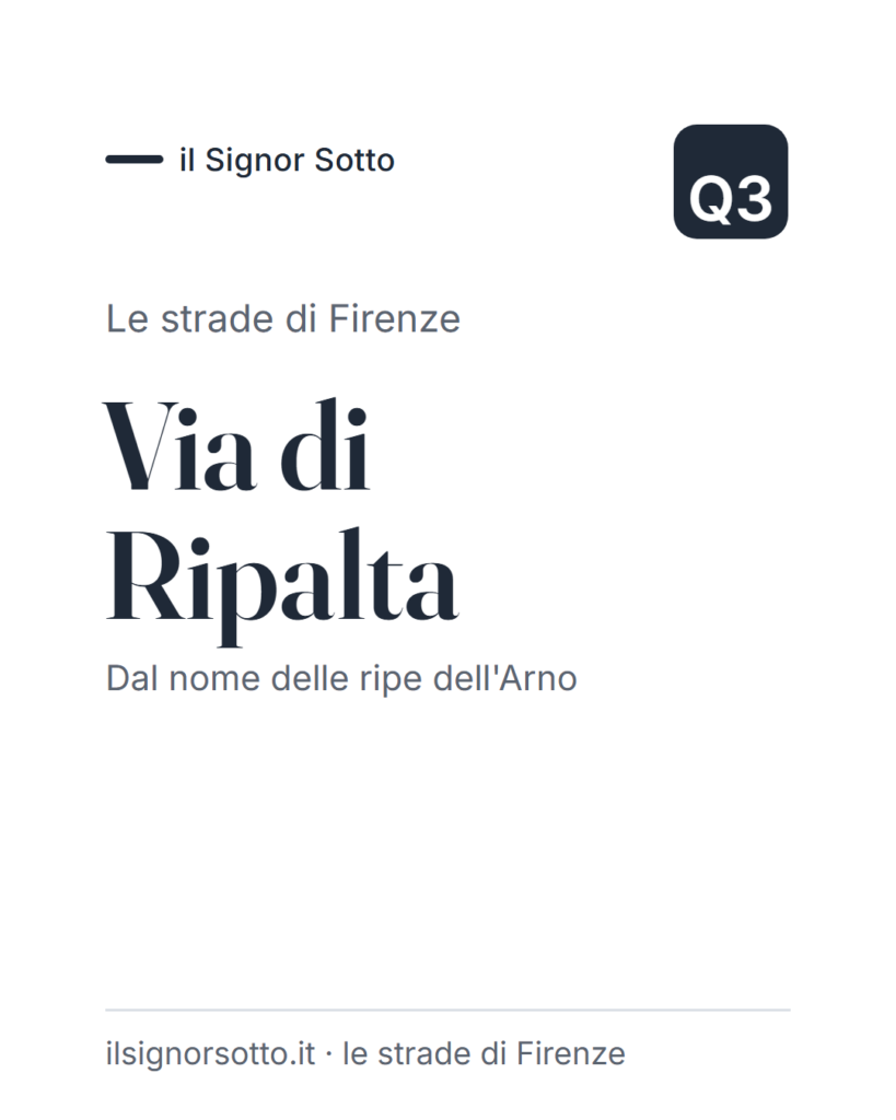 Via di Ripalta, Quartiere 3 Firenze