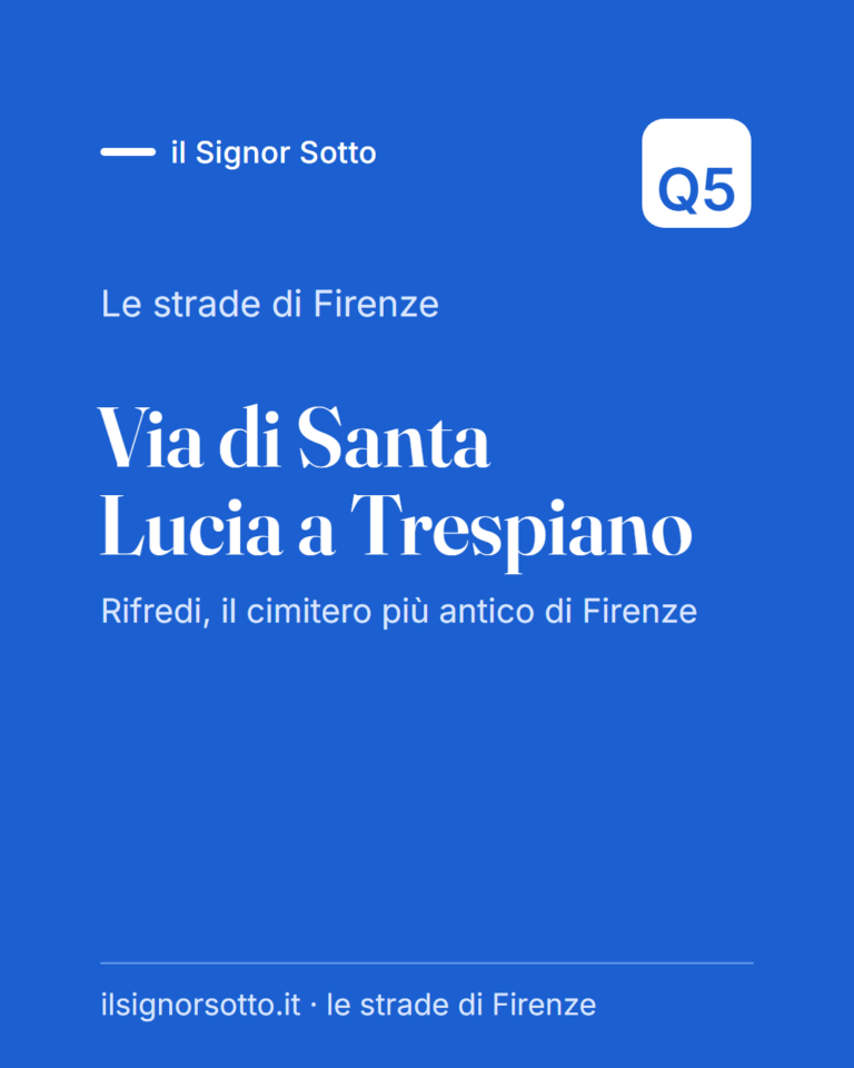Via di Santa Lucia a Trespiano, Quartiere 5 Firenze