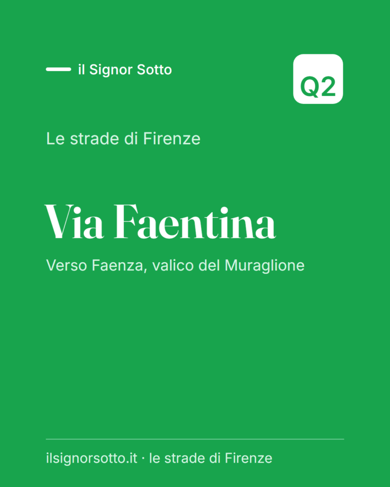 Via Faentina, Quartiere 2 Firenze
