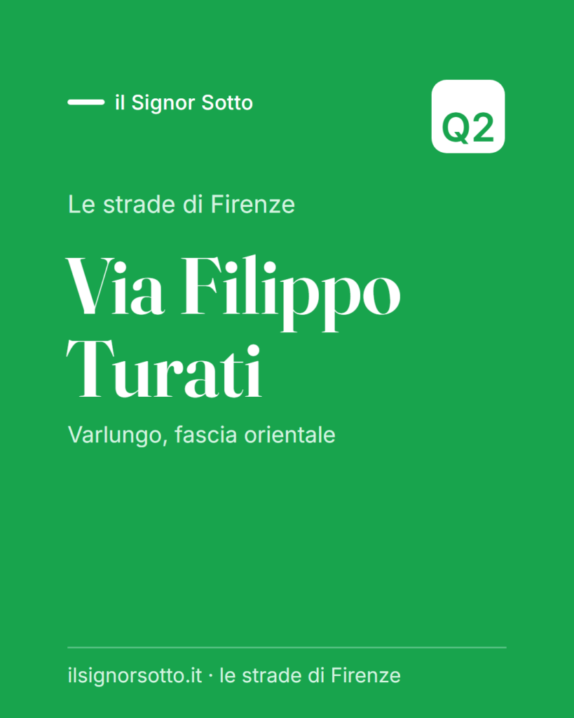 Via Filippo Turati, Quartiere 2 Firenze