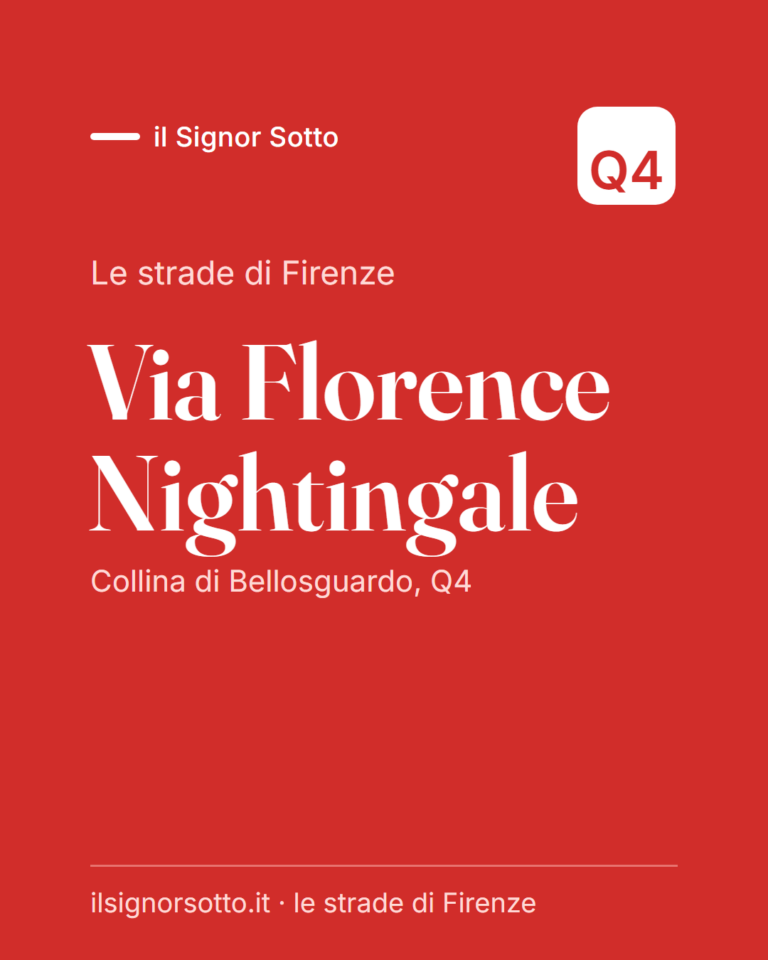 Via Florence Nightingale, Quartiere 4 Firenze