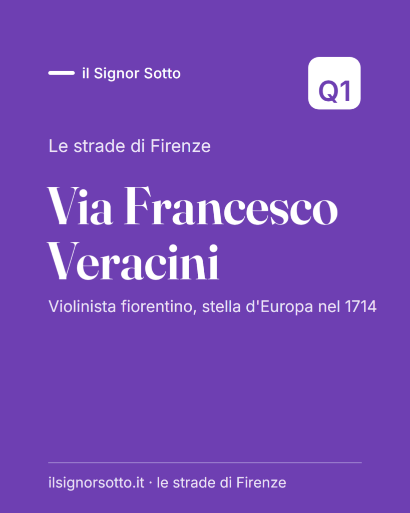 Via Francesco Veracini, Quartiere 1 Firenze