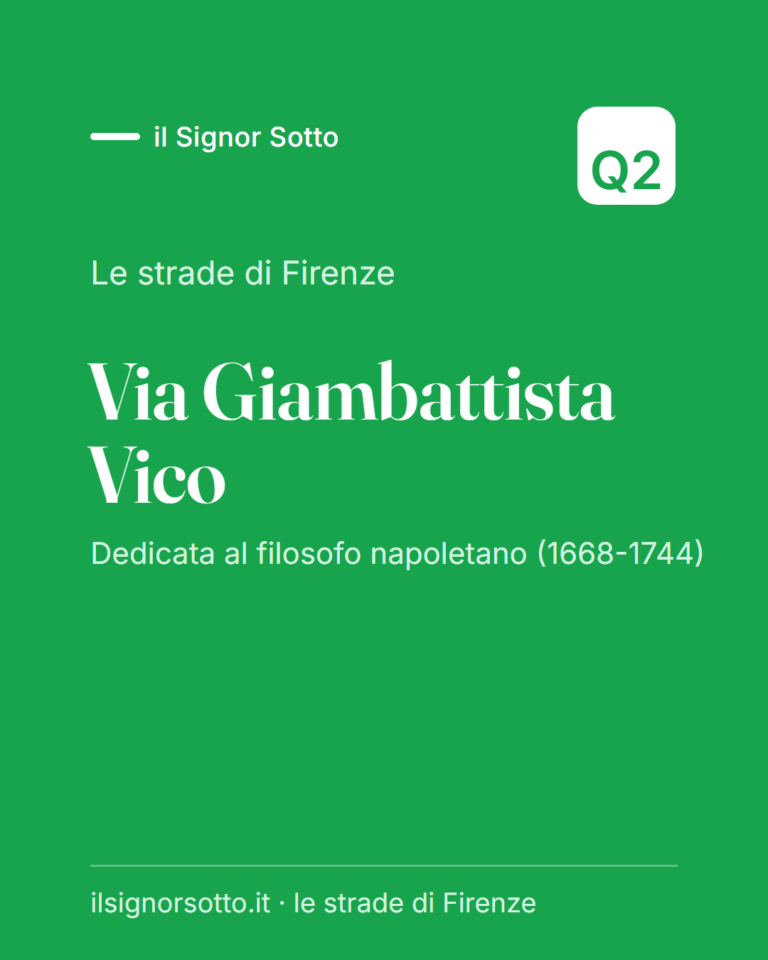 Via Giambattista Vico, Quartiere 2 Firenze