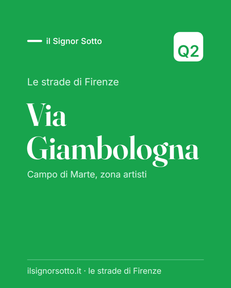 Via Giambologna, Quartiere 2 Firenze