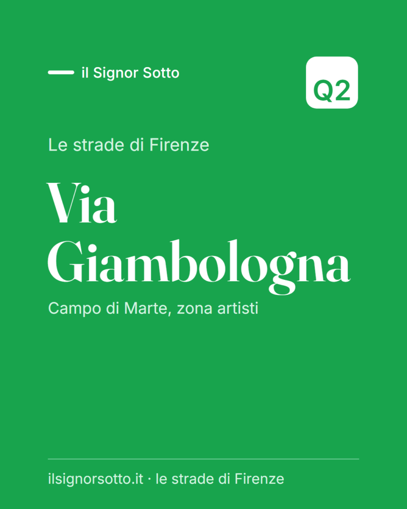 Via Giambologna, Quartiere 2 Firenze