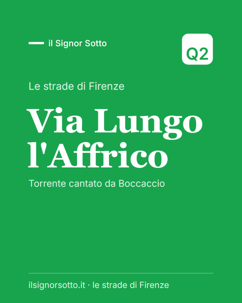 Via Lungo l’Affrico, Quartiere 2 Firenze