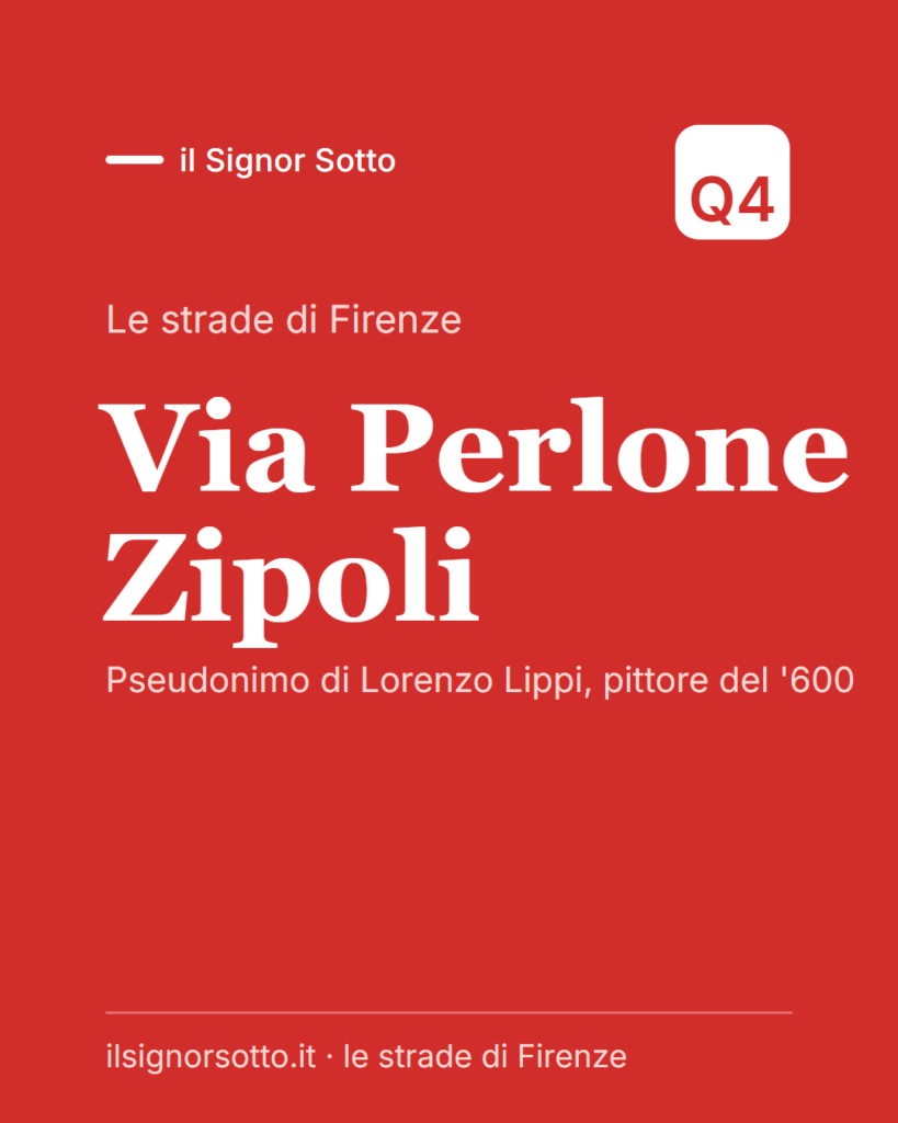 Via Perlone Zipoli, Quartiere 4 Firenze