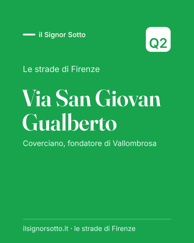 Via San Giovan Gualberto, Quartiere 2 Firenze