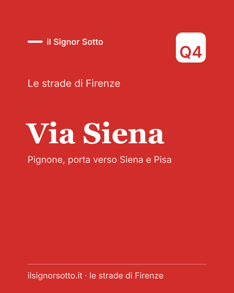 Via Siena, Quartiere 4 Firenze