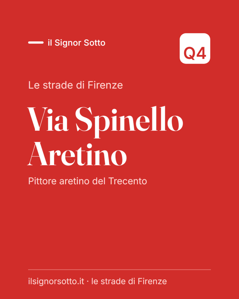 Via Spinello Aretino, Quartiere 4 Firenze