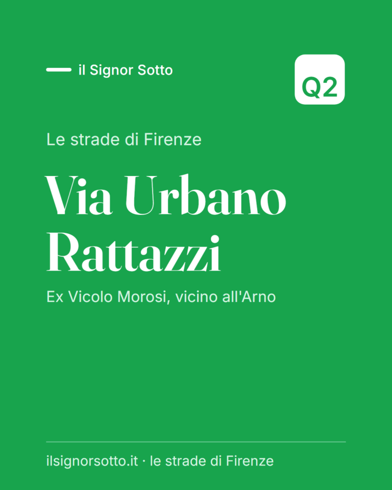 Via Urbano Rattazzi, Quartiere 2 Firenze