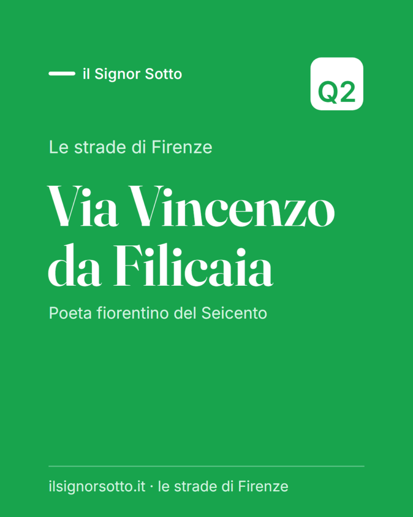 Via Vincenzo da Filicaia, Quartiere 2 Firenze