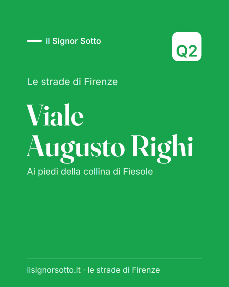 Viale Augusto Righi, Quartiere 2 Firenze