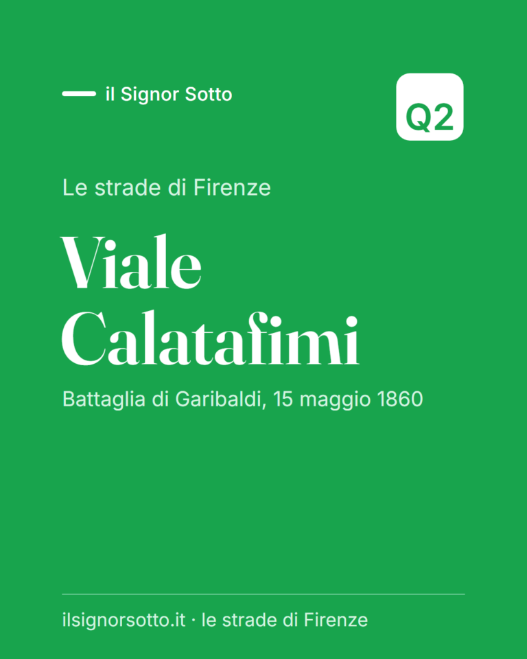 Viale Calatafimi, Quartiere 2 Firenze