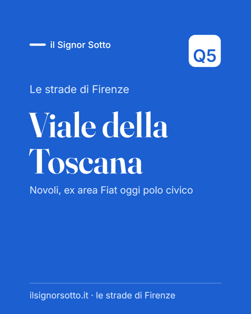 Viale della Toscana, Quartiere 5 Firenze