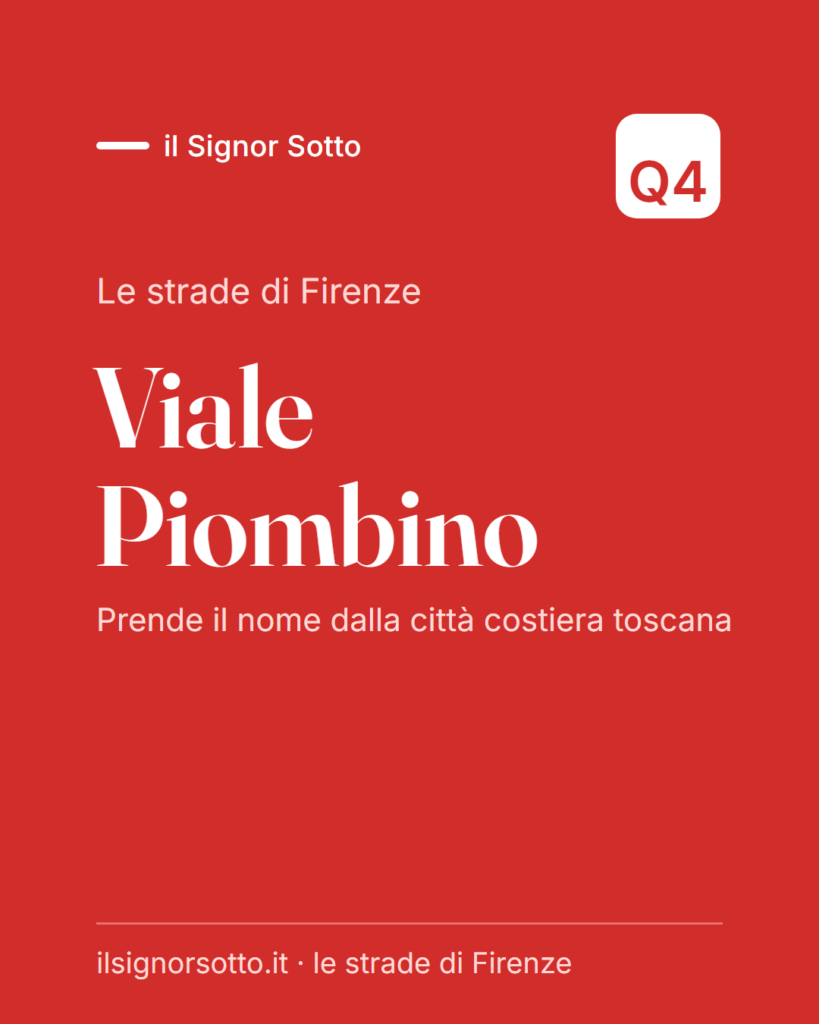 Viale Piombino, Quartiere 4 Firenze